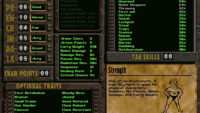 Fallout Gameplay Screenshot