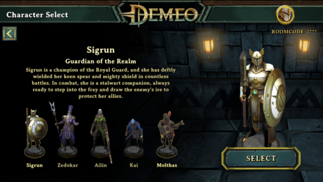 Demeo Gameplay Screenshot