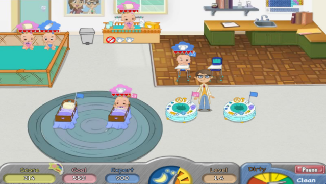 Diaper Dash Gameplay Screenshot