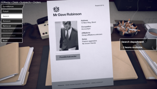 Floor : Deep State PC Screenshot