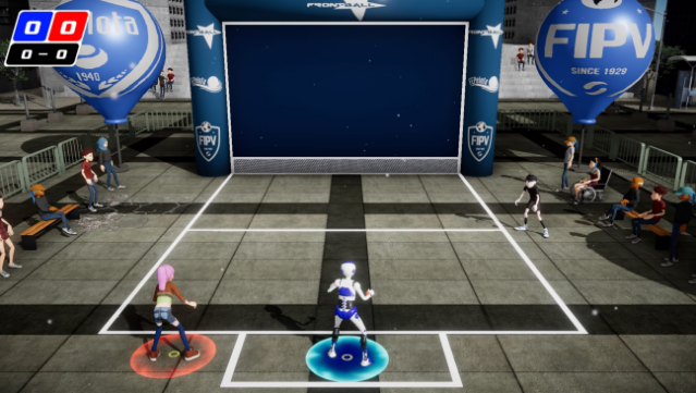 Frontball Planet Gameplay Screenshot