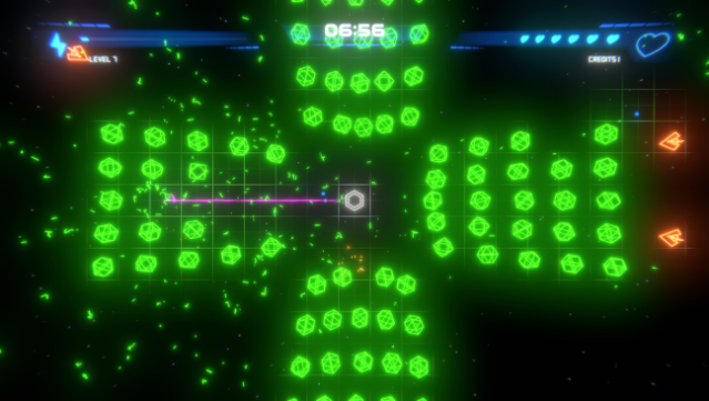 Geometry Survivor Gameplay Screenshot