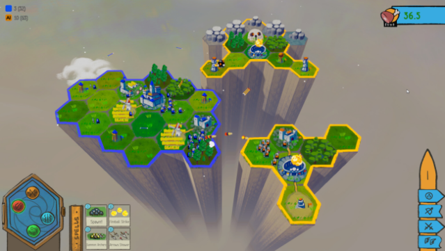 Hexworld Gameplay Screenshot