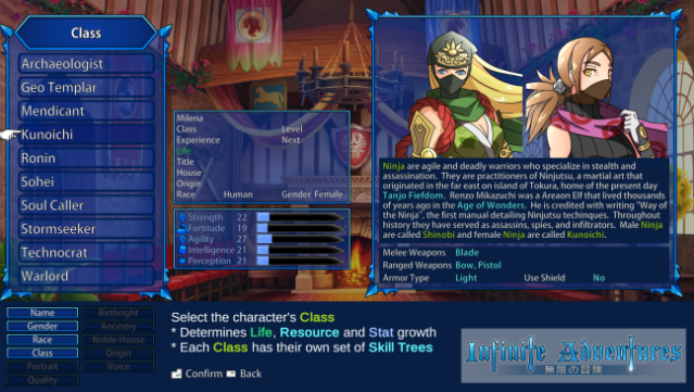 Infinite Adventures Gameplay Screenshot