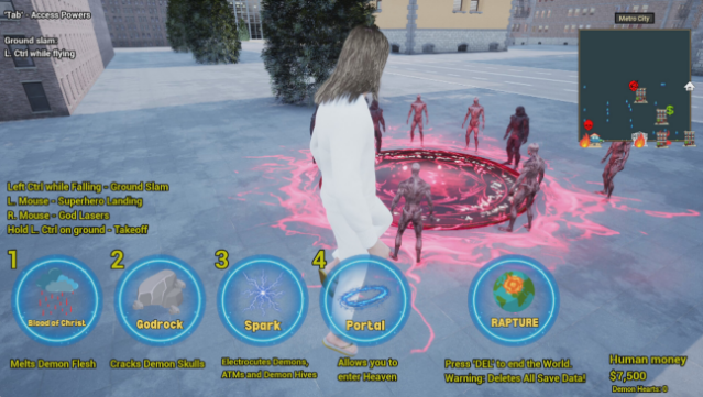 Jesus Christ Simulator Gameplay Screenshot