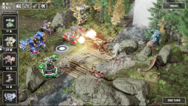 Mech Armada Gameplay Screenshot