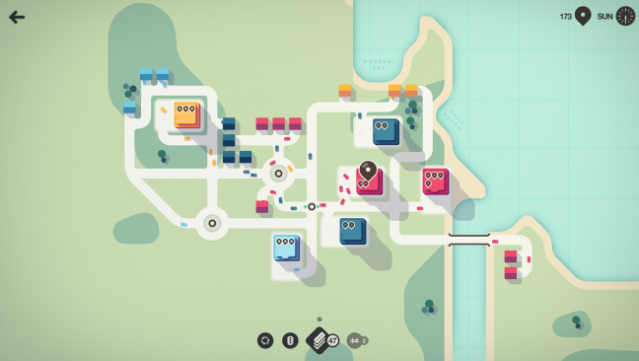 Mini Motorways Gameplay Screenshot