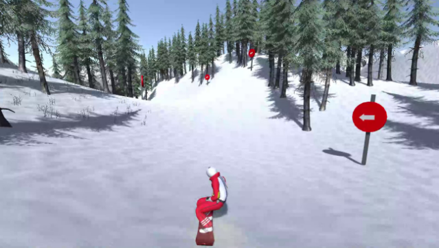 Snowboard Legends Gameplay Screenshot