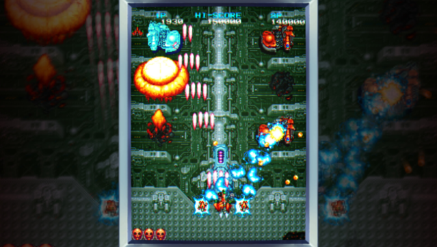 Truxton Gameplay Screenshot