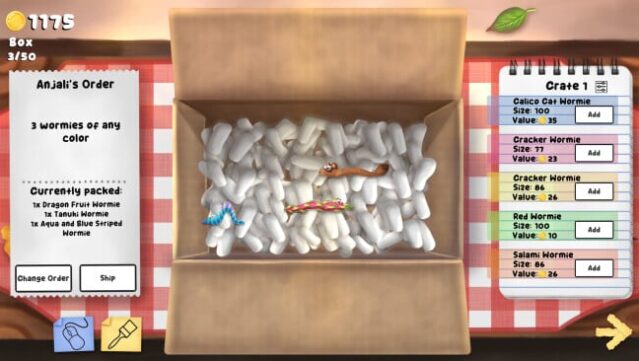 Wormies Gameplay Screenshot