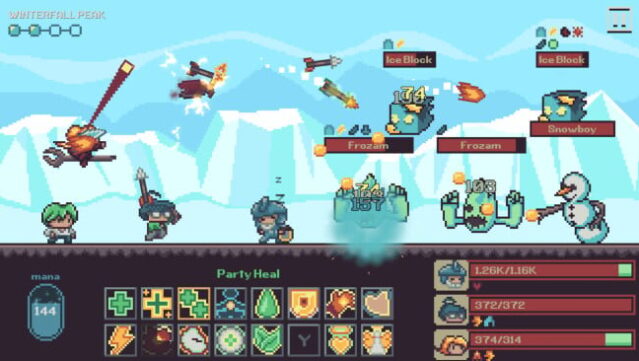 Master Healer Kale with useless party Gameplay Screenshot