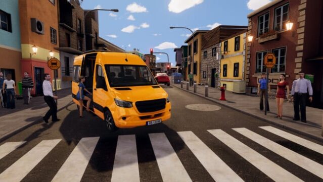 Minibus Simulator Gameplay Screenshot